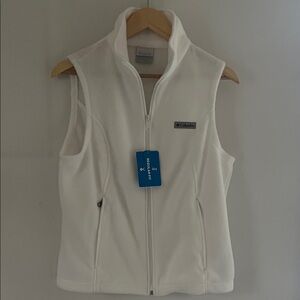 Columbia Snowy White Fleece Vest